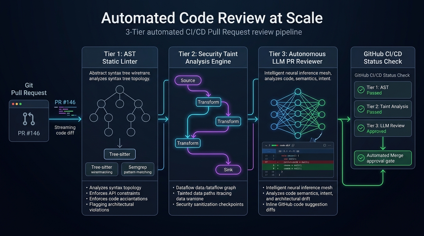 Automated Code Review at Scale Architecture