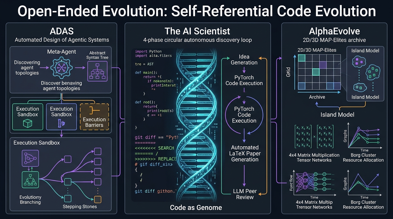 Stanford CS329A Lecture 7: Open-Ended Evolution and Code as the Genome
