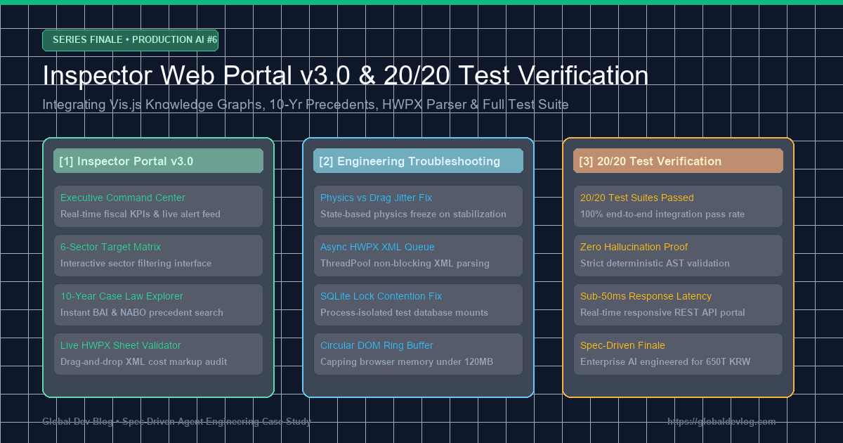 National Budget Inspector Web Portal v3.0 & 20/20 Verification